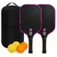 WANYEDI Pickleball Vợt, Mái Chèo Pickleball Bề Mặt Mờ USAPA được phê duyệt, Mái Chèo Bóng Pickle Chuyên Nghiệp Bằng Sợi Carbon T700