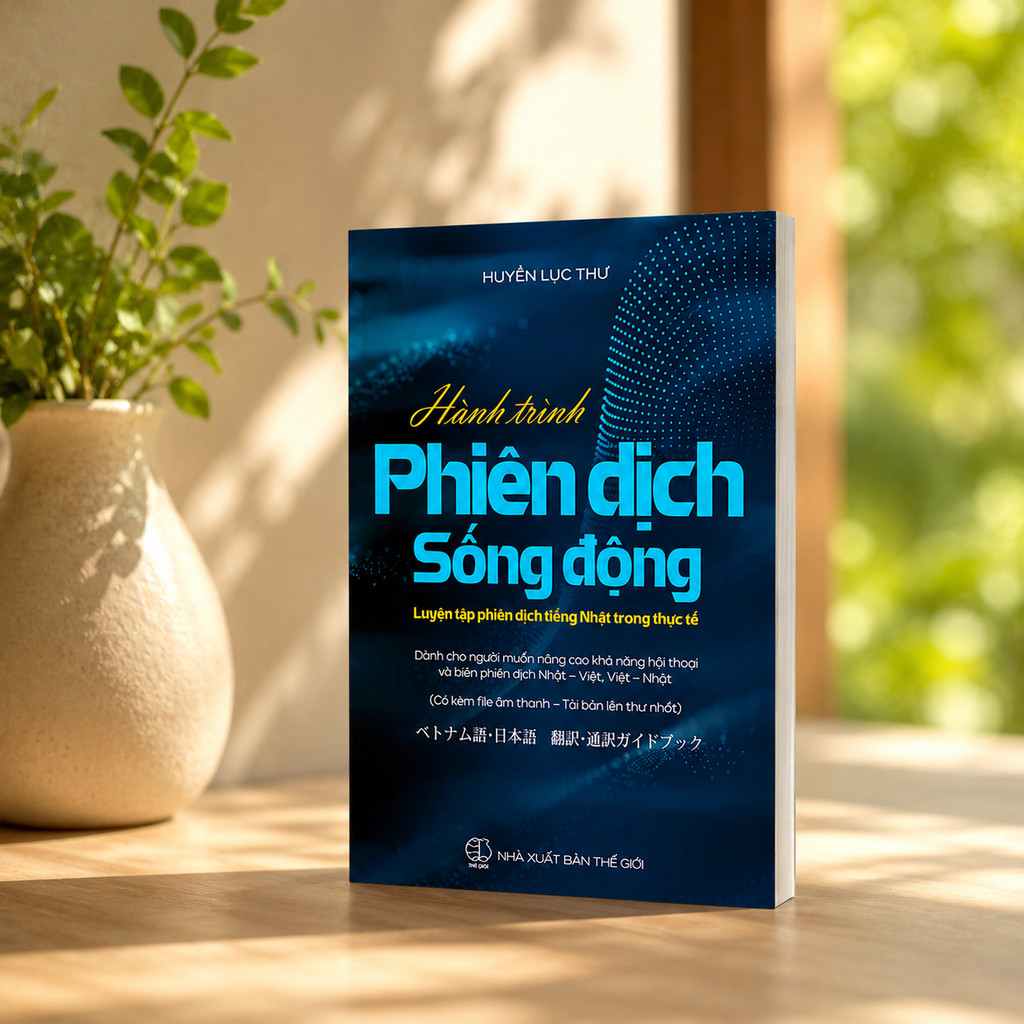 Sách - Hành Trình Phiên Dịch Sống Động - Luyện Tập Phiên Dịch Tiếng Nhật Thực Tế (Alpha Books) (SDV)