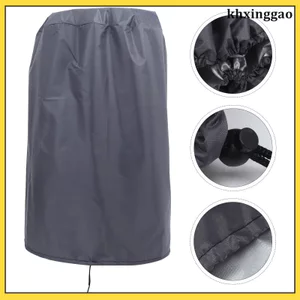 Vỏ trống hạng nặng: 210D 36.9x24.9inch Vải Oxford 55 Gallon Cover có dây rút chống nước - Tấm chắn mưa và tuyết ngoài trời khxinggao