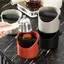 Hộp đựng cà phê thấm nước TRTR Hộp Kno chống trượt Espresso Thùng đựng cà phê cho mặt đất có thanh Kno có thể tháo rời Thùng đựng cà phê xay rác VN