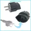 GODD Thụy Sĩ sang Châu Âu Cắm Adapter Ổ Cắm Điện Kết Nối Du Lịch 250V Adapter Ổ Cắm