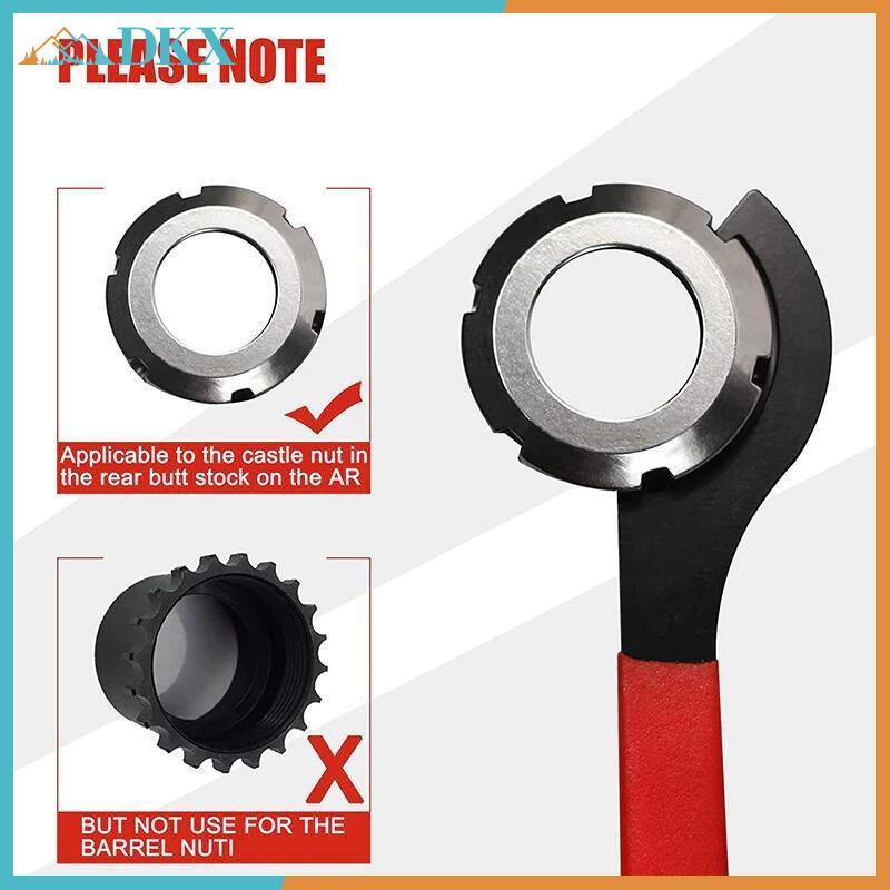 Cờ lê cờ lê móc DKX C cho 38mm 42mm 45mm 52mm 55mm 62mm Collet Chu Vòng Nutfort Grip để bảo trì công cụ xưởng.
