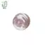 100x Vòng Tóc Dreadlos Trong Suốt Tóc Bím Tóc Hạt Còng Kẹp Lỗ 6mm