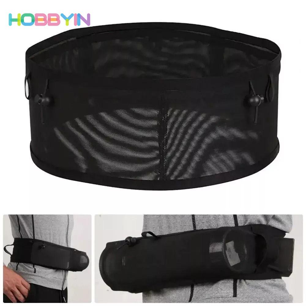 HOBBYIN Túi thắt lưng chạy bộ HOBBYIN, Túi thể thao ngoài trời dung tích cao, Túi thắt lưng đi xe đạp bằng lưới nhẹ