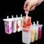 Ziyulinyuk 4 Cell Kem Popsicle Khuôn DIY Máy Làm Kem Tự Chế Hộp Đá Trẻ Em Mùa Hè Khuôn Kẹo Khay Đá Tiện Ích Nhà Bếp VN
