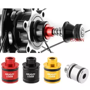 DARON 2 Chiếc Hub Xe Đạp Thru Trục Adapter, Bộ Chuyển Đổi Hub Xe Đạp 12 / 15 Mm Ổn Định, Bộ Chuyển Đổi Trung Tâm Phát Hành Nhanh Bộ Chuyển Đổi Phụ Kiện Xe Đạp