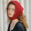 PNPIA- Retro Rỗng Dệt Kim Khăn Trùm Đầu Ren Tam Giác Turban Dây Thời Trang Phụ Kiện