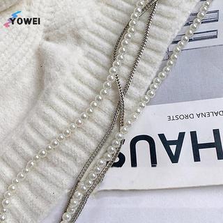 YOWEI Mới Lipsti Túi Nữ Ngọc Trai Thời Trang Mini Ví Đeo Ngang Túi Vỏ Túi Đeo Vai VN