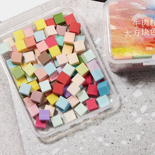Baoshiman Nail Art Mini Tofu Block Pat Pat Keo Bọt Biển Với Grab Set Gradient Smudge Sponge Kim Loại Lấy Dụng Cụ Làm Móng Tay Cho Tiệm Móng Tay