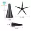 Đế trưng bày dụng cụ gió Cơ sở ABS di động Cấu trúc gấp cho phụ kiện Clarinet Sử dụng thực hành