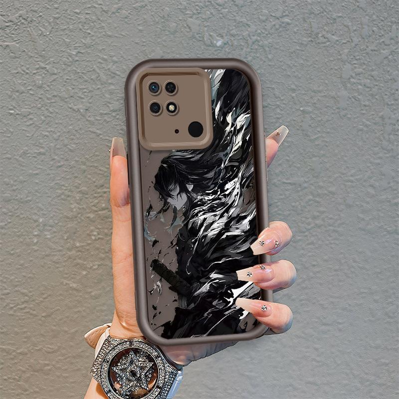 Áp dụng cho Redmi 9C 10C 10A Phim hoạt hình Silicon Điện thoại thông minh Vỏ điện thoại mềm TPU Yuta Okkotsu Jujutsu Kaisen Sinh viên Angel Eye Ốp lưng chống sốc
