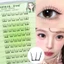 Nhấn vào cụm lông mi truyện tranh Lông mi mềm mại cá nhân cho chương trình thời trang Khiêu vũ đám cưới