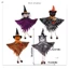 Đồ trang trí treo Halloween – Cây treo ma màu sắc rực rỡ, phù hợp trang trí nhà cửa, trong nhà, ngoài trời, tiệc tùng