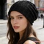 Mũ beanie lười biếng dành cho nữ Mùa hè Móc màu trơn rỗng Mũ đầu lâu thoáng khí nhẹ
