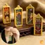 Mạ vàng Tara Thangka Nelace thiêng liêng để tăng trưởng và bảo vệ tâm linh mới