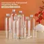 HFSHY Chai Bảo Quản Nhựa Trong Suốt 5ml 10ml 20ml 50ml 100ml 250ml 500ml Nắp Nhôm Cho Nước Rửa Tay Văn Phòng Du Lịch VN