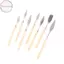 Hodou 7 Chiếc Thép Không Gỉ Tranh Sơn Dầu Dao Nghệ Sĩ Thủ Công Thìa Bảng Trộn Cạp Nghệ Thuật Dụng Cụ VN