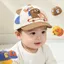 Mũ bóng chày bé trai SAIA, Mũ trẻ em vành mềm có thể điều chỉnh, Mũ thêu trẻ em thoáng khí dễ thương Trẻ em