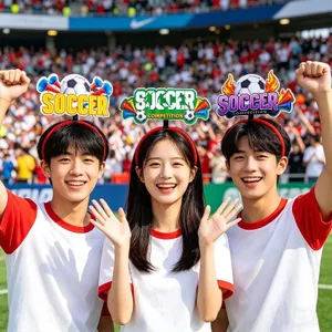 2026 Meijiamo World Cup Băng đô bóng đá Người hâm mộ Come on Cheer Đạo cụ Chủ đề bóng đá Trang trí tiệc 5.29