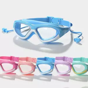 MAKY Trẻ Em Chống Thấm Nước Có Thể Điều Chỉnh Dây Lặn Silicone Chống Tia UV Chống Sương Mù Thiết Thực Thể Thao Dưới Nước Kính Bơi Cho Trẻ Em VN