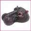 Hippo Head Garden Tượng Nhựa Trang Trí Chống Thấm Nước Điêu Khắc Thực Tế Hippo Điêu Khắc Trang Trí Ngoài Trời Cho shopidaevn