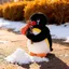 PingU Chim Cánh Cụt Gia Đình Đầu Bếp Sang Trọng Búp Bê Chạy Xa Nhà Ngộ nghĩnh Chim Cánh Cụt Búp Bê Quà Tặng Sinh Nhật Nữ 5.30