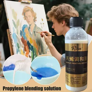 100ml Dung Dịch Pha Trộn Propylene Sơn Acrylic Mỏng Hơn Chất Lỏng Acrylic Trung Bình Cung Cấp Cho Bảng Chuẩn Bị Màu shopidaevn