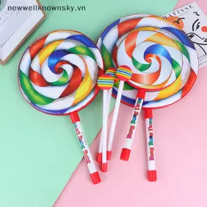 MỚI 6Inch 8Inch 10Inch Lollipop Tay Trống Gõ Nhạc Cụ Khiêu Vũ Nhiều Màu Sắc Đạo Cụ Trẻ Sơ Sinh Đồ Chơi Âm Nhạc Hỗ Trợ Giảng SKY