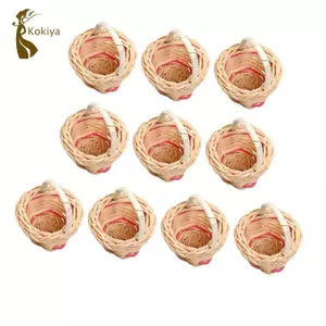 Giỏ nhỏ thủ công trang trí Mây dệt Hộp đựng đồ đa năng cho học tập và phòng chờ