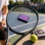 Silicone Tennis Vợt Giảm Chấn Lớn Chữ Tennis Vợt Giảm Chấn Phụ Kiện Thể Thao Giảm Sốc Từ Ngộ nghĩnh