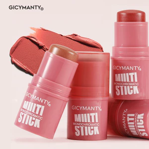 GICYMANTY Đa Năng Blush Stick Sửa Chữa Da Mặt Làm Sáng Đỏ Kem Mịn Lấp Lánh Màu Mỹ Phẩm Làm Đẹp 6.1 LLV2
