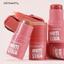 GICYMANTY Đa Năng Blush Stick Sửa Chữa Da Mặt Làm Sáng Đỏ Kem Mịn Lấp Lánh Màu Mỹ Phẩm Làm Đẹp 6.1 LLV2