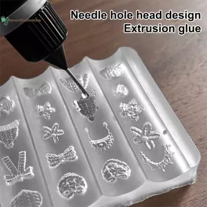 BeautifulHomeA 10g Gel Khắc Cho Khuôn Làm Móng Tay UV Gel Pha Lê Màu Hồng Keo Mờ 3D Acrylic Khuôn Dụng Cụ Làm Móng Tay Saloon DIY Nail Art Gule VN