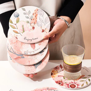 Nhà Bếp Nồi Gỗ Thảm Cách Nhiệt Thảm Kết Hợp Với Giá Gỗ Nhà Hàng Hộ Gia Đình Chống Trơn Trượt Coaster Bát Đĩa Thảm K5JB