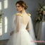Áo choàng cưới cho cô dâu Hoa vải tuyn Cape Veil Chiều dài sàn Veil Áo choàng cho váy cưới