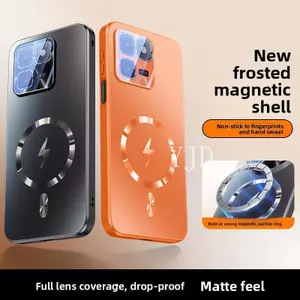 Ốp Lưng Cho Vivo IQOO 15T Mẫu Mới Matte Back Panel Bảo Vệ Ống Kính Từ Tính Hút Chống Rơi Vỏ Điện Thoại
