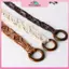 MYPANDA Dệt sel Dây Thắt Lưng Nữ Đa Năng Trang Trí Đầm Hàn Quốc Thắt Nút Thắt Lưng Mỏng Dây Sáp Ren Thắt Lưng.