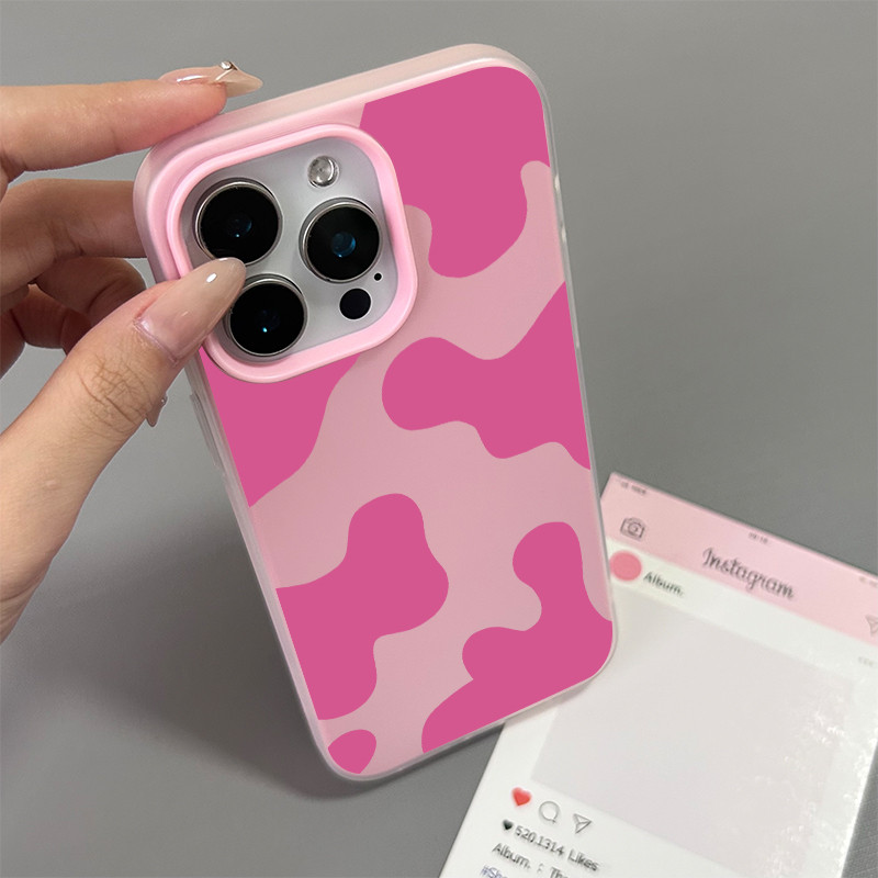 Ốp điện thoại họa tiết hoa dâm bụt nhiệt đới và vỏ sò cho iPhone 17/16 Pro Max/15/14/13/12/11