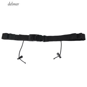 DELMER Marathon Race Number Belt, Băng phản quang Gói thắt lưng Chạy số Đai tập thể dục Đi xe đạp Đai vải Giá đỡ Gel Co giãn Ba môn phối hợp Thắt lưng chạy ban đêm