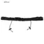 DELMER Marathon Race Number Belt, Băng phản quang Gói thắt lưng Chạy số Đai tập thể dục Đi xe đạp Đai vải Giá đỡ Gel Co giãn Ba môn phối hợp Thắt lưng chạy ban đêm