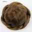 DELMER Bện Chignon Nâu Vintage Vô Hình Đơn Giản Tóc Nối Dài Phụ Kiện Tóc Thời Trang Màu Đen Hợp Thời Trang Retro Donut Con Lăn Tóc