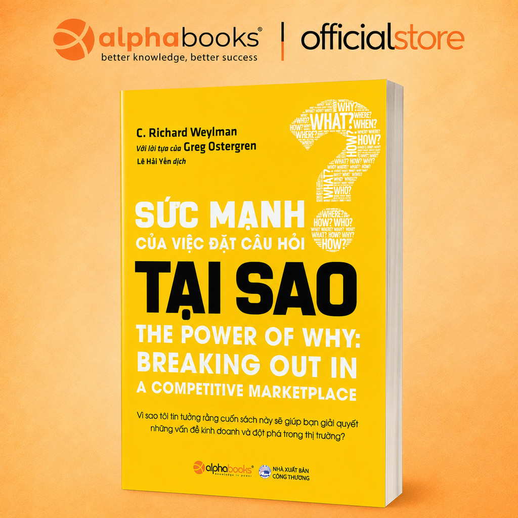 Sách - Sức Mạnh Của Việc Đặt Câu Hỏi Tại Sao -Richard Wiseman (Alpha Books)