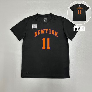New York Knicks Xuất hiện Mỹ Bộ đồ tập bóng rổ Jeremy Brenson Áo thun khô nhanh thoáng khí Bộ đồ chụp