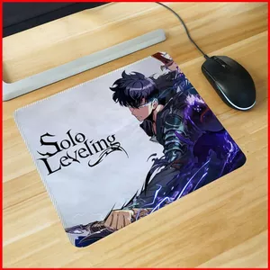 ST2 Solo Leveling Anime Mousepad Chống Trơn Trượt Hoạt Hình Sung Jin-Wood Miếng Lót Chuột Chống Thấm Nước Để Bàn Thảm Chống Trơn Trượt Văn Phòng Nhà TS2