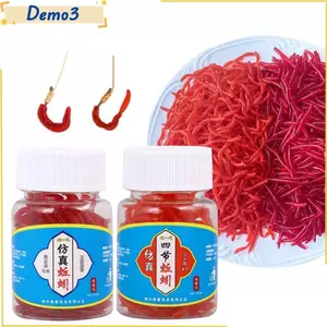 100 Cái / Chai Mồi Câu Cá Cá Hồi Giải Quyết Thực Tế EarthWorm