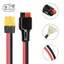 Cáp kết nối máy bay mô hình XT60H-F đến Andeson XT60H-F đến cho cáp kết nối máy bay Andeson 12AWG 45A Giao diện Cáp chuyển đổi nữ 50mm