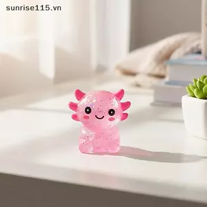 SRVN Động Vật Dễ Thương Axolotl Bóng Căng Thẳng 1 Cái Bóp Mềm Đồ Chơi Squishy Thần Tài Cảm Giác Cho Phần Thưởng Lớp Học.