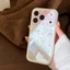 Gilding Star Bowknot Windows Glass Phone Case cho iPhone 17 Pro Max 16 15 14 13 Vỏ bảo vệ chống sốc