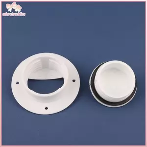 THÊM Đa Năng Trắng Thuyền Cắm Vít Nắp Gắn Bung Chặn Thuyền Biển Thoát Nước Cắm Vít Nắp Cho Cá Wells Thuyền Tủ Đông Du Thuyền BSS