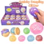 Trong Suốt Lấp Lánh Maltose Bánh Bao Bóp Đồ Chơi Ngẫu Nhiên 2-5 Màu Sắc Phân Loại Với Hấp Bao Bì Mềm Mại Phục Hồi Chậm Chống Căng Thẳng Hộp Văn Phòng Phẩm Trang Trí